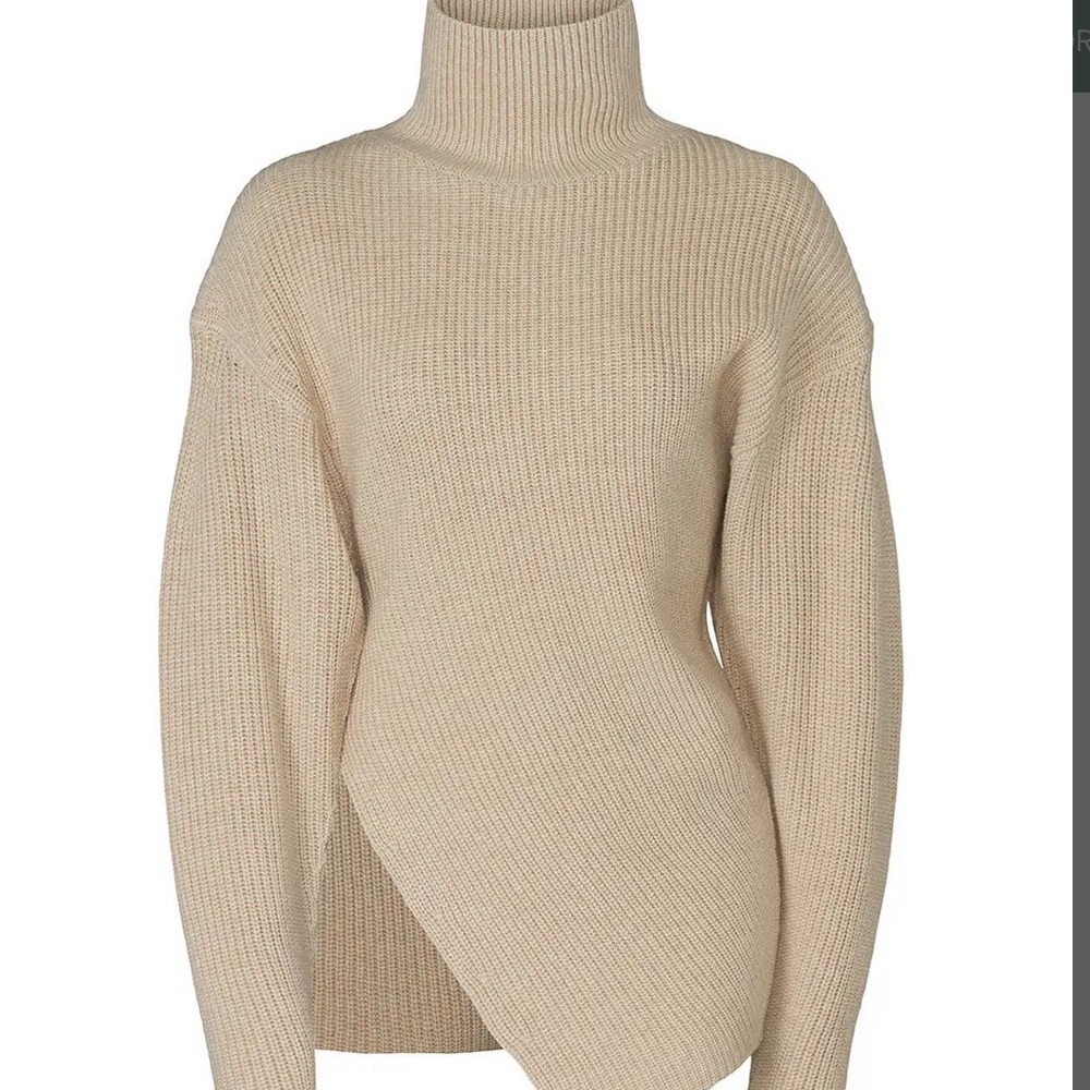 Proenza Schouler Asymmetrical Turtleneck Sweater